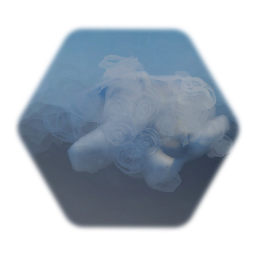 Simple swirling cloud