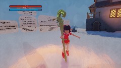 Elf magician Girl christmas edition