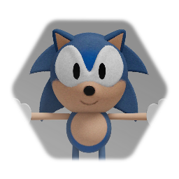 Stringy Sonic plush