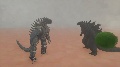 Godzilla vs mecha godzilla