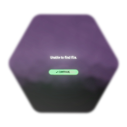 <pink>Fake "Unable to find file" error *</pink>(Most accurate)