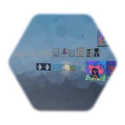 Portraits and level rooms