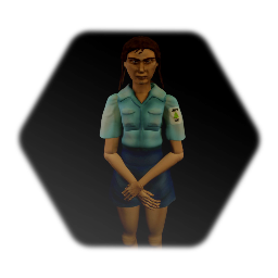 Anita, the camp clerk