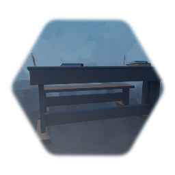 Hogwarts school desk