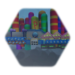 Poppy Playtime playtime co. Toy factory model