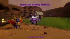 Spyro: Call Of Duty Zombies Title Screen!