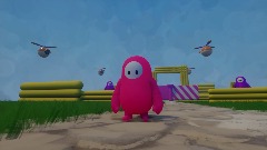 Fall guys ultimate theme PARK demo