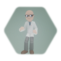 Half-Life - Dr. Kleiner (stylized)