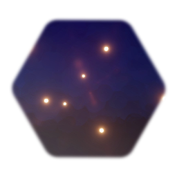 Glowing Animated "Fireflies"