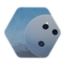 Bowling Ball - white
