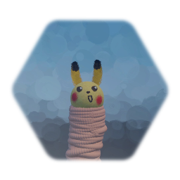 Pikachu tied up