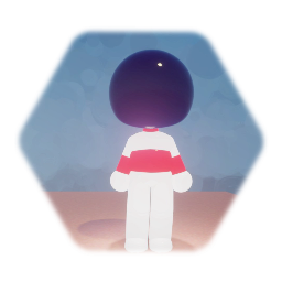 Head Bop Jump Bowling Ball Man Character