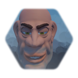Bald head