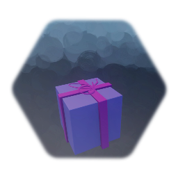 purple gift - christmas present - package