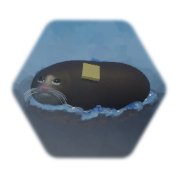 Crying Baked Potato Cat