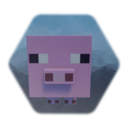Minecraft Pig Sculpt