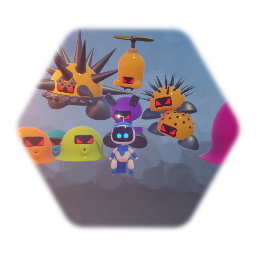 Crappy astro bot enemies