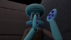Squidward in Hello neighbor