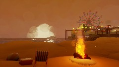 Ending your day at the beach