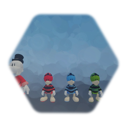 Mc Tengu and diggy and Henry and hugless and tiffy