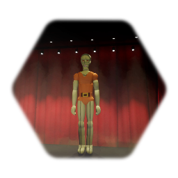 Squidward on a chair