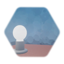 Light Bulb, Fixture (Lit)