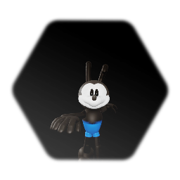 Oswarld the lucky rabbit stylized