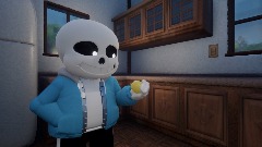 Sans eat's a lemon