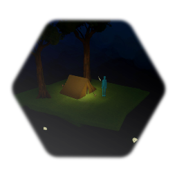 Camp Site (Night)