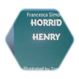 Horrid Henry Book Template