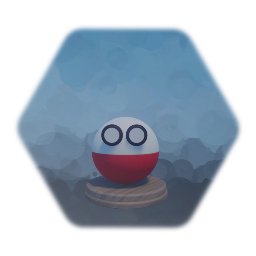 Polandball statue