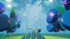 Football Barrage Video Chat Background