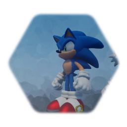 SONIC Project blue  models credits for josh man blue