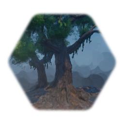2 Old Jungle Trees