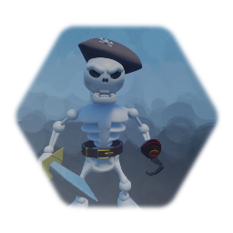 Pirate Skeleton Swordfighter