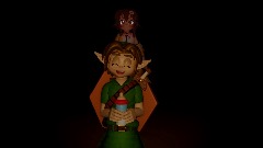 Young Link after stole Korone's baby bottle [ANIMATION]