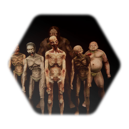 Zombies puppetry