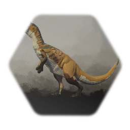 The Isle Allosaurus Arid Stripe Skin