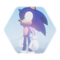 Realistic Sonic Puppet