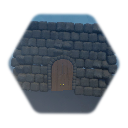 Stone Wall (Wooden Door)
