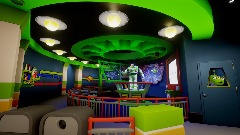 Disneyland Buzz Lightyear Astro Blasters Queue