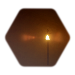 Flame Street Lamp