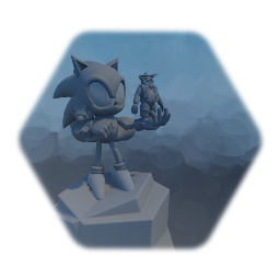 Sonic YTP statue