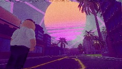 Sonic in Vapor city