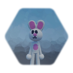 Jolly the rabbit rehopped