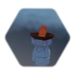 Ancient Brazier torch