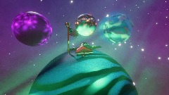 A Astronaut journey to space.