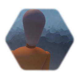 First person guy with controlable hand