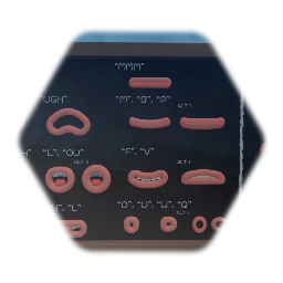 Stop Motion Mouths Set 1: Sausage Lips