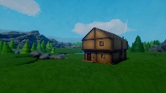 Remix of Remixable  House by a  Waterfall Trophy